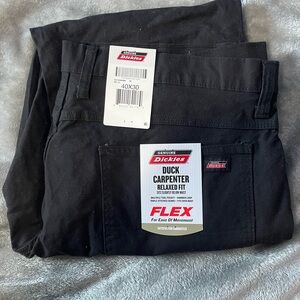 Dickies Relaxed Fit Black Duck Carpenter Pants BRAND NEW WITH TAGS size 40x30